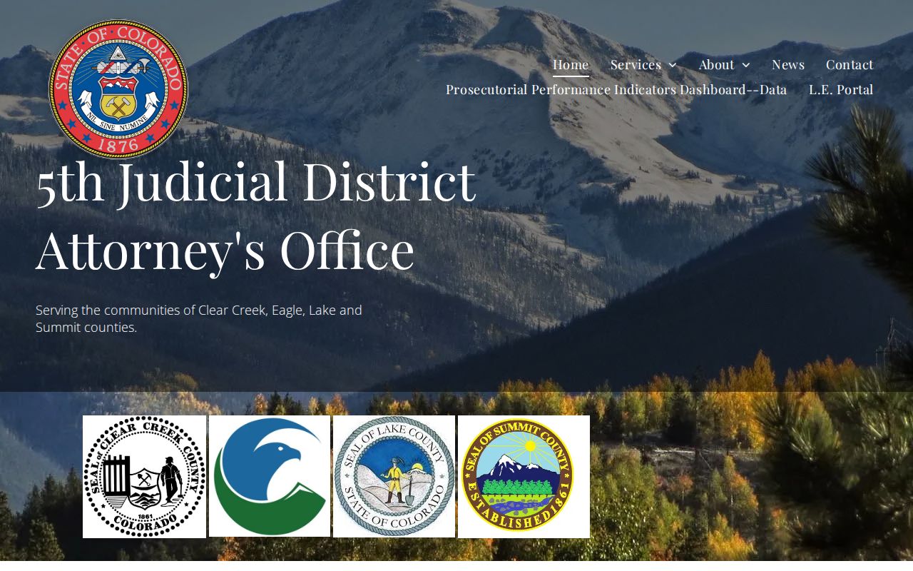 Lake County criminal court records Fifth Judicial District Attorney